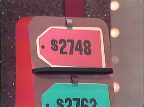 The Price Is Right Five Price Tags